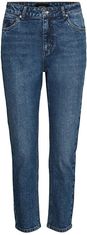 Vero Moda Ženske kavbojke VMBRENDA Straight Fit 10252980 Dark Blue Denim (Velikost 30/32)