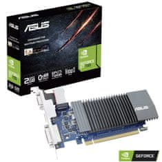 ASUS Geforce GT 730 grafična kartica, 2 GB, GDDR5 (90YV07G4-M0NA00)