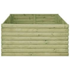 Vidaxl Visoka greda 206x100x48 cm impregnirana borovina
