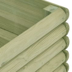 Vidaxl Visoka greda 206x100x48 cm impregnirana borovina