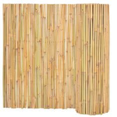 Vidaxl Ograja iz bambusa 300x100 cm