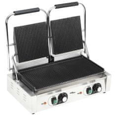 Vidaxl Dvojni žar za sendviče 3600 W 57x30,5x20 cm