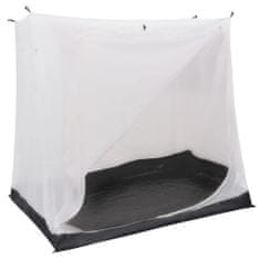 Greatstore Univerzalna spalnica za šotor siva 200x135x175 cm