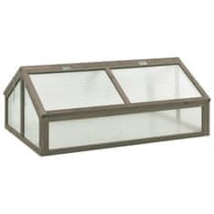Vidaxl Rastlinjak 120x80x50 cm les jelke