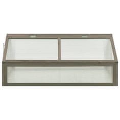 Vidaxl Rastlinjak 120x80x50 cm les jelke