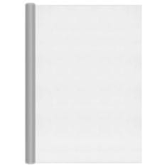 Vidaxl Aluminijasta mreža 112x2000 cm srebrna