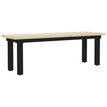Vidaxl Klop 135x40x45 cm borovina
