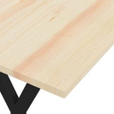 Vidaxl Klop 135x40x45 cm borovina