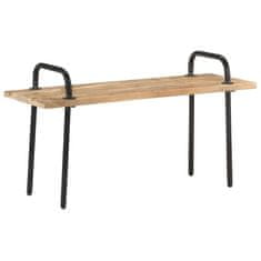 Vidaxl Klop 110 cm robusten mangov les