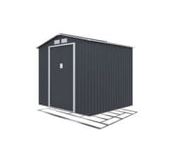 IWHOME Vrtna lopa ARES A 2,71 m² antracit z jeklenim podom