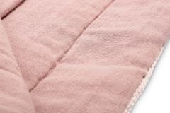 Sensillo Pleten komplet za otroško posteljico roza