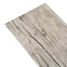 Vidaxl Samolepilne PVC talne plošče 5,21 m2 2 mm sprane orehove barve
