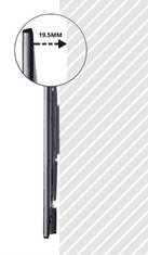 VonHaus fiksen stenski nosilec za TV, 94 cm (37) - 177,8 cm (70), do 35 kg (VONTV-05/091)