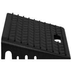 Vidaxl Klančina za dovoz 2 kosa 50x30x11 cm guma