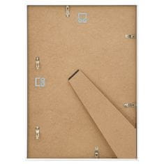 Vidaxl Foto okvirji 5 kosov stenski/namizni beli 29,7x42 cm MDF