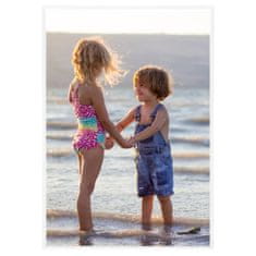 Vidaxl Foto okvirji 5 kosov stenski/namizni beli 29,7x42 cm MDF