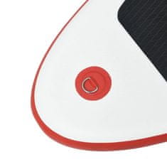 shumee Napihljiva SUP deska z jadrom komplet rdeče in bele barve