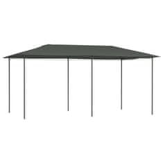 Vidaxl Paviljon 3x6x2,6 m antraciten 160 g/m²