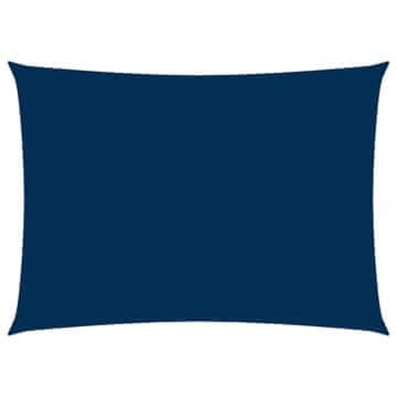 Vidaxl Senčno jadro oksford blago pravokotno 2x4 m modro