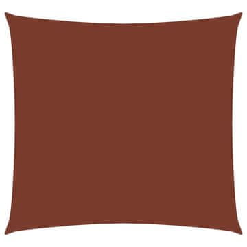 Vidaxl Senčno jadro oksford blago pravokotno 2x2,5 m terakota