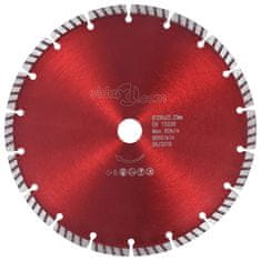 Vidaxl Diamantni rezalni disk s turbo jeklom 230 mm