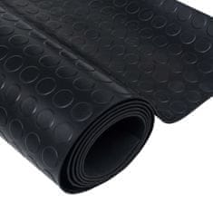 Vidaxl Gumijast Prepražnik nedrseč s pikami 2 x 1 m