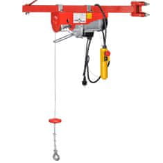Vidaxl Električna Dvigalka 1000 W 200/400 kg