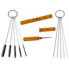 Vidaxl 3 in 1 čistilni set za Airbrush