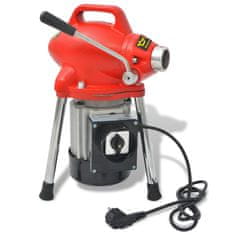 Vidaxl Naprava za čiščenje cevi 250 W 12,5mx16mm 4,5mx9,5mm