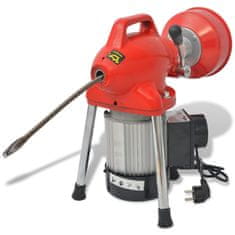 Vidaxl Naprava za čiščenje cevi 250 W 12,5mx16mm 4,5mx9,5mm