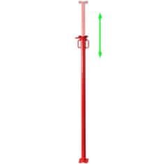 Vidaxl Gradbeni Podpornik / Opora 280 cm Rdeče Barve