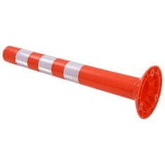 Vidaxl Cestni stebriček 2 kosa plastika 75 cm