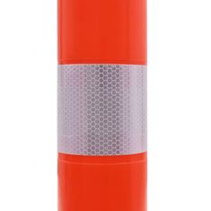 Vidaxl Cestni stebriček 5 kosov plastika 75 cm