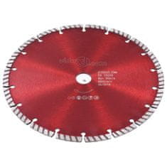 Vidaxl Diamantni rezalni disk s turbo jeklom 230 mm