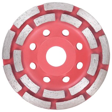 Vidaxl Diamantna plošča za brušenje z dvema vrstama 115 mm