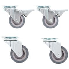 shumee vidaXL Gibljiva kolesa 4 kosi 50 mm