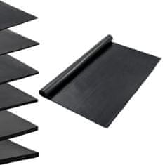 Vidaxl Talna preproga nedrseča guma 1,2x2 m 1 mm gladka