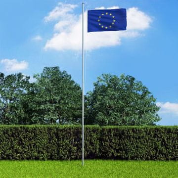Vidaxl vidaXL Zastava Evrope 90 x 150 cm