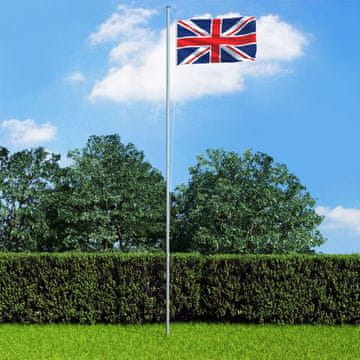 Vidaxl vidaXL Britanska zastava, 90x150 cm