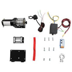 shumee 12V Električni Vitel 1360KG + Montažna Plošča + Navojna Vrv + Daljinec