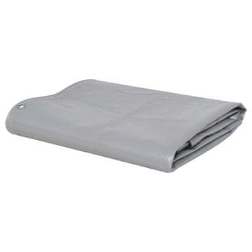 Vidaxl Ponjava 650 g/m2 6x8 m siva