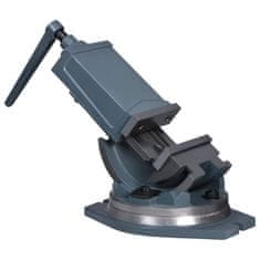 Vidaxl Nagibni primež z 2 osema 160 mm