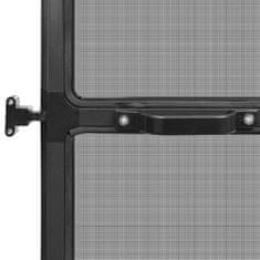 Vidaxl Komarnik za vrata na tečajih antraciten 100x215 cm