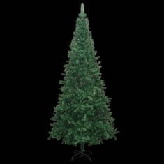 Vidaxl Umetna Novoletna Jelka L 240 cm Zelene Barve