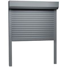 Vidaxl Rolete iz aluminija 70x100 cm antracitne
