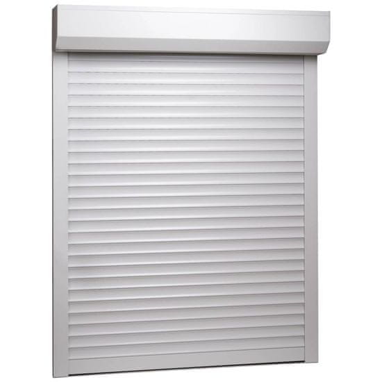 Vidaxl Rolete iz aluminija 120x150 cm bele