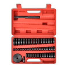 Vidaxl Set Orodja za Ležaje Komplet Diskov 18 - 65 mm 51 Kosov