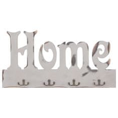 Vidaxl Stenski obešalnik za plašče HOME 50x23 cm
