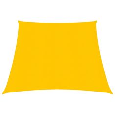 Vidaxl Senčno jadro 160 g/m2 rumeno 3/4x2 m HDPE