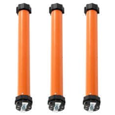Vidaxl Cevni motorji 3 kosi 20 Nm